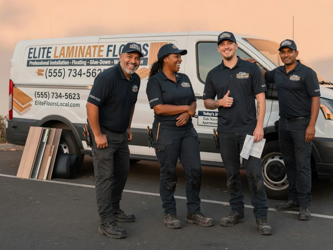 Laminate flooring installation company in Calvin, OK